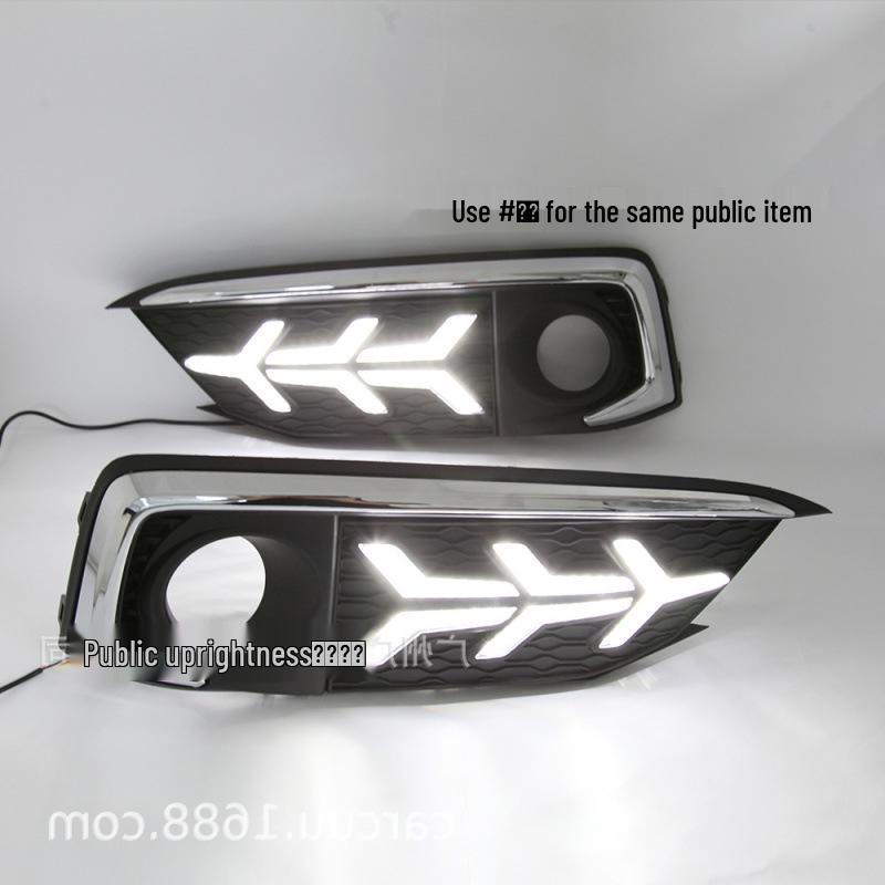 Honda Civic 2019-2020 Daytime Running Lights [Airplane Style, Flowing Three Colors]