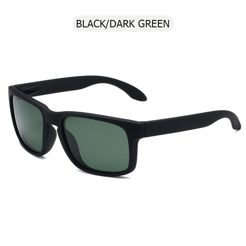 Classic Fashion Square Sunglasses Men Women Vintage Plastic UV400 Black Outdoor Sports Shades Stylish Unisex