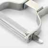 Japanese MUJI Stainless Leather Puller Silver 7.5cm