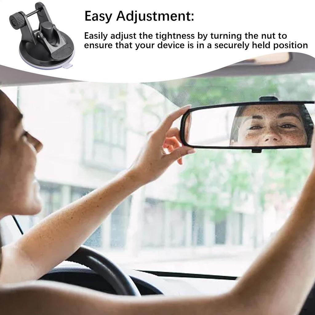 Gxcbgher Camera Car Mount | Universal Suction Cup Camera Mount,Multi-Use Camera Suction Cup Mount,Dash