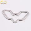 Hongguang S Steering Wheel Emblem Frame & Dashboard Sticker for 18 Models
