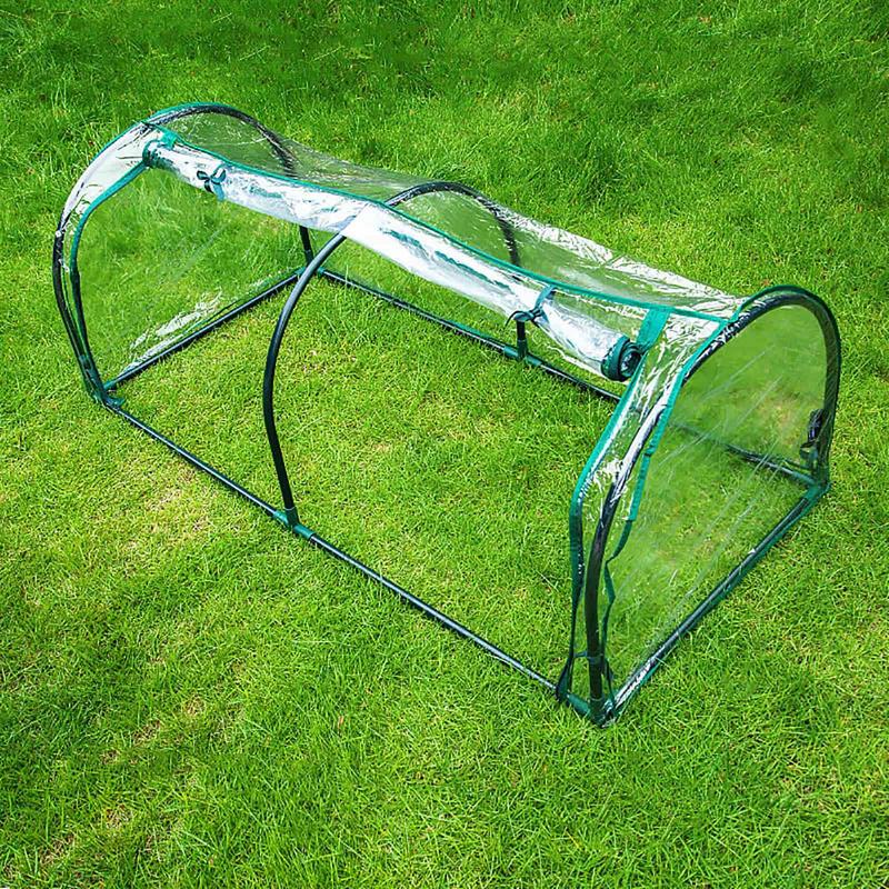 Portable Greenhouse Cover Portable Greenhouse Tunnel Outdoors Winter Green House Plant Covers Efficient Protection Green Houses