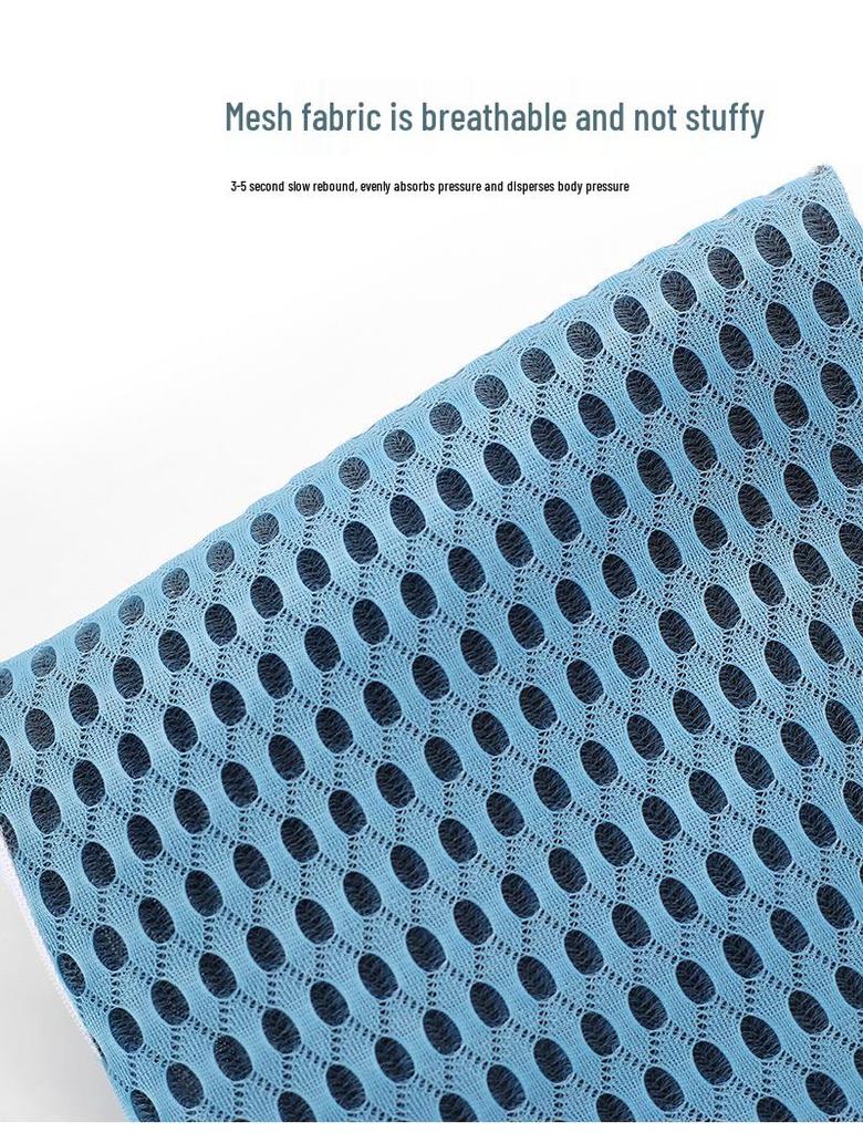 Memory Foam Autositz Lendenstützkissen - Atmungsaktive Rückenlehnenpolsterung für den Sommer