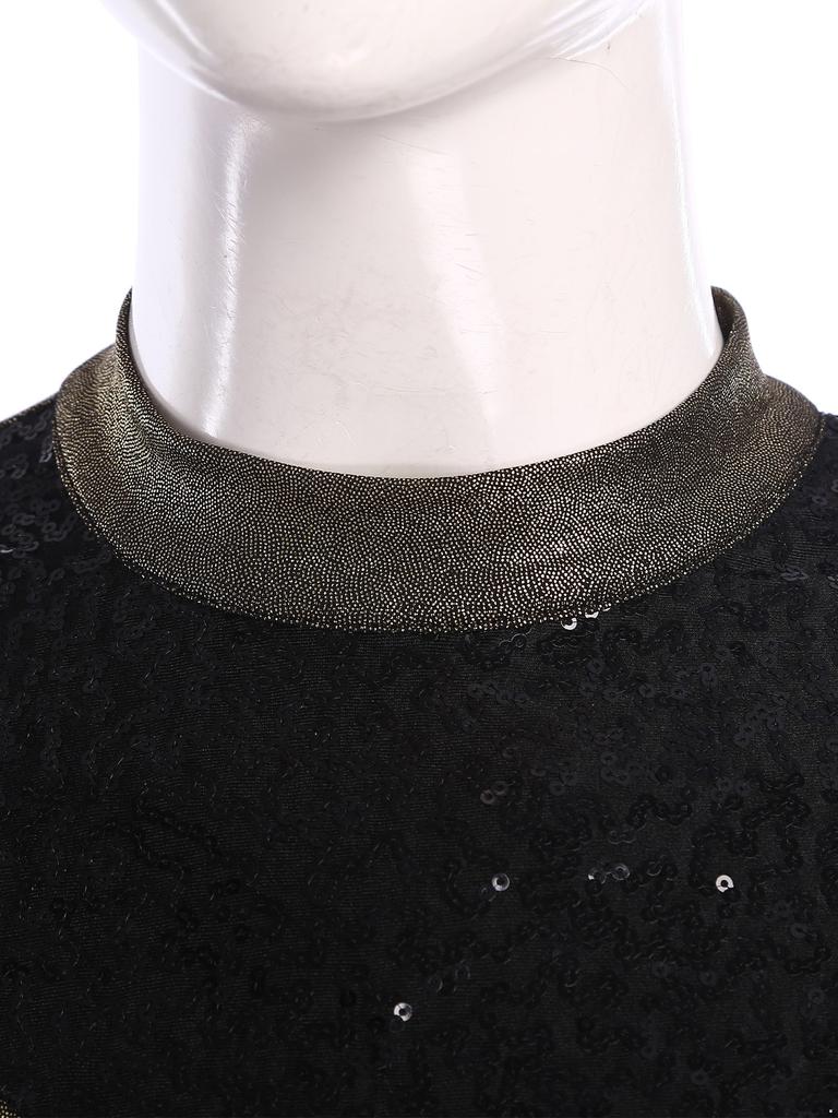 Professional Latin Dance Bodysuit for Women Glittery Sequins Backless Leotard Shiny Stage Performance Ballroom Wear