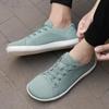 Minimally Designed Mesh Shoes For Women'S Walking Shoes In Summer  New Wide Toe Lace Up Soft Soled Casual Sports Shoes 36-46