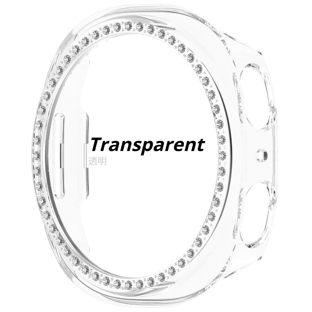 Bling Diamant Hülle für Samsung Galaxy Watch 8 40mm 44mm Zubehör Hohl PC Mauerwerk Schutz Stoßstangen Schale für galaxy watch 8 Abdeckung 46mm