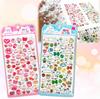 TattiOut 2026 New Model Puffy Sticker 2 Sheets Medium Thickness 3D Embossed Decal Reward Sparkle Handbook Decoration Cute Girl Kids Gift TO24FD065 F65