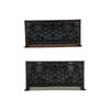 For A6 C8 2013-2024 Car Rear Armrest Box Trim Cover Storage Box Trim Plate Cover Molding Brown