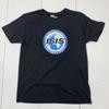 Busted Tees Mens International Secret Intelligence Service Black Shirt Size XL Unisex T-Shirt