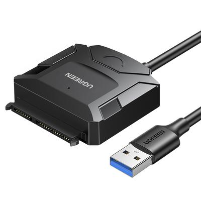 Adapter Cable for HDD and SSD SATA 25 35 USB 30 Up To 4TB Black