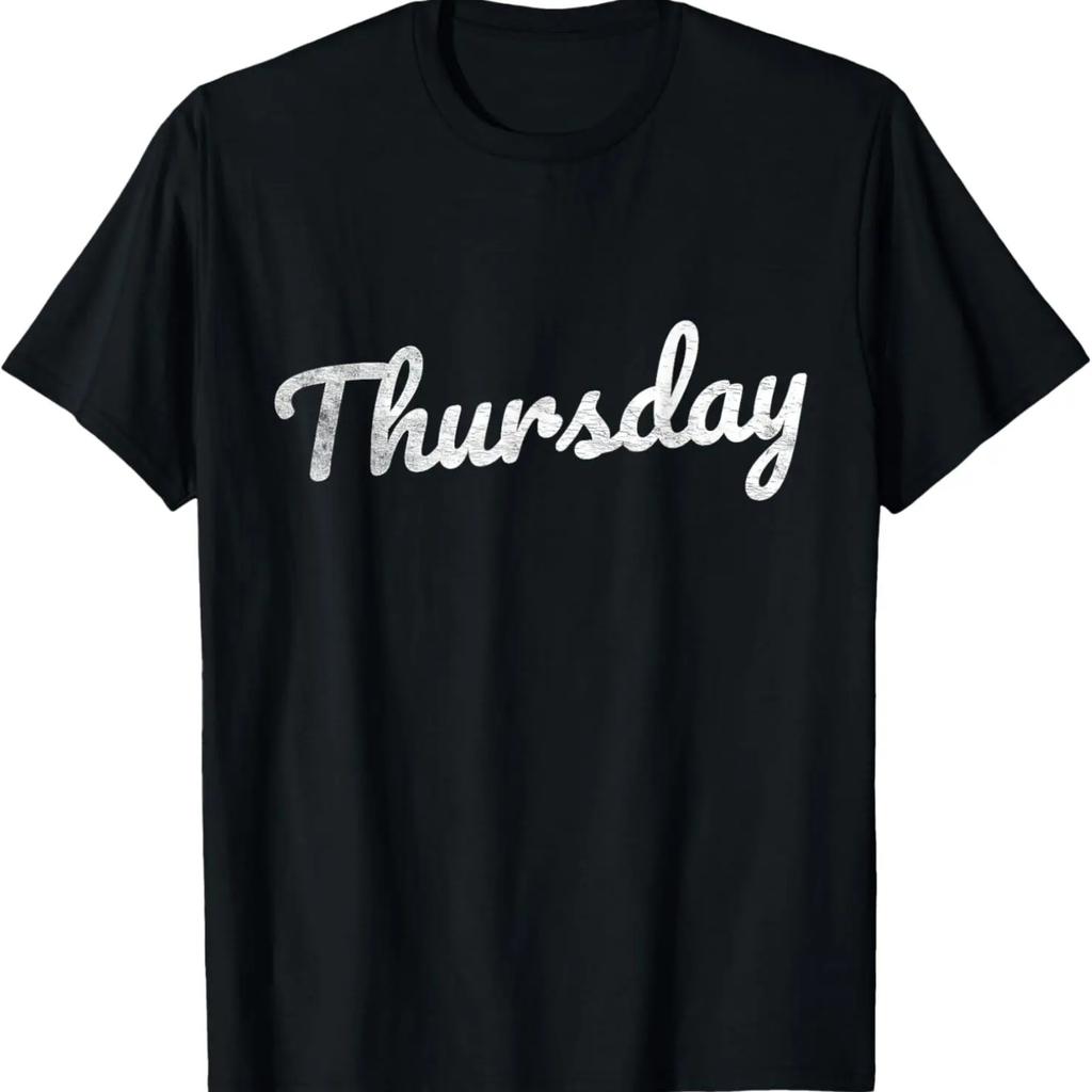 Thursday Distressed Fun Days of the Week Weekday Weekend T-Shirt