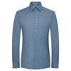 Men's Brushed Business Formal Long Sleeve Shirt