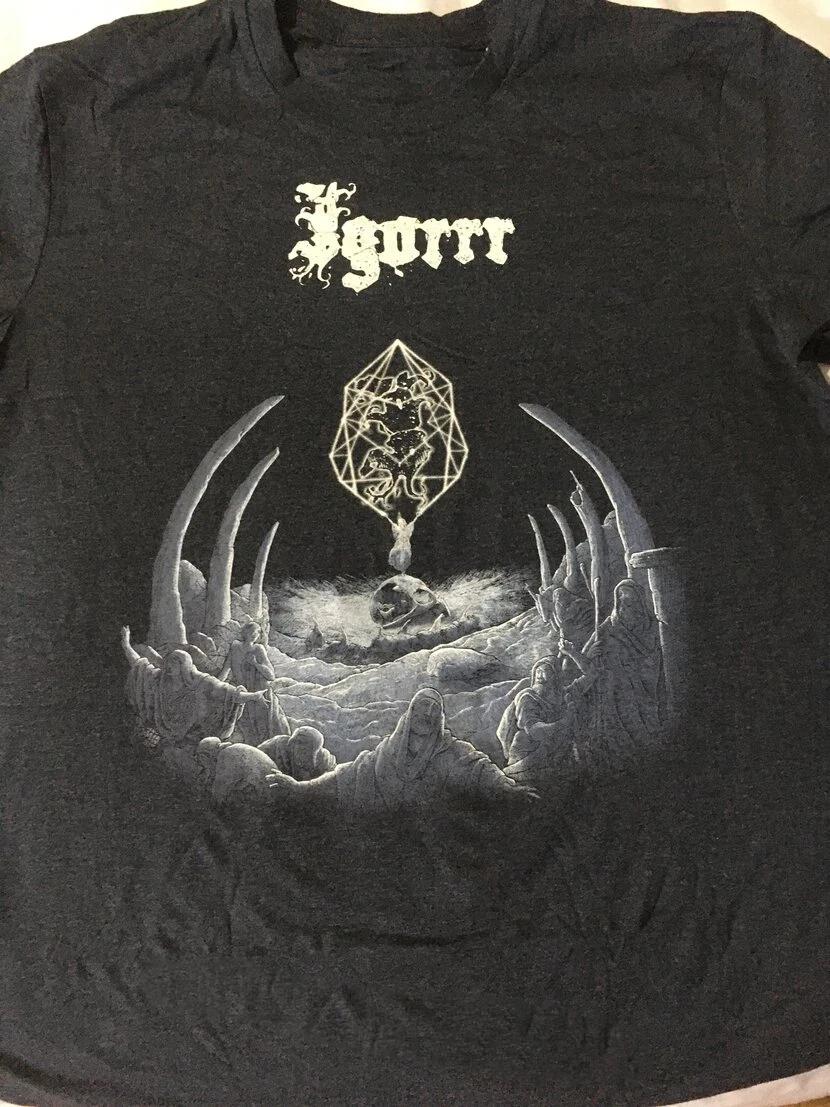 Collection Igorrr Tour Black Cotton T Shirt Full Size S-5XL XXL
