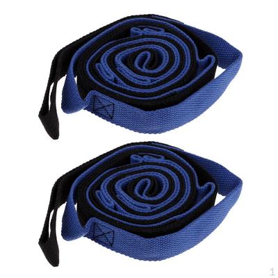 Straps with Loops, Leg Stretching Strap for Exercise, Cheer, Ballet, Dance, Gymnastics - Pack of 2