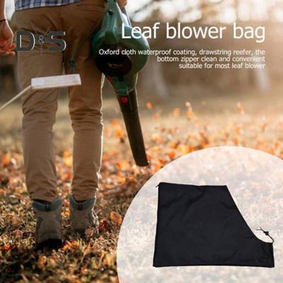 Borsa per soffiatore per foglie 420D Oxford Tessuto impermeabile Borsa per raccolta detriti per soffiatore per foglie Borsa universale per riporre oggetti con cerniera inferiore per soffiatore per foglie Cortile Giardino