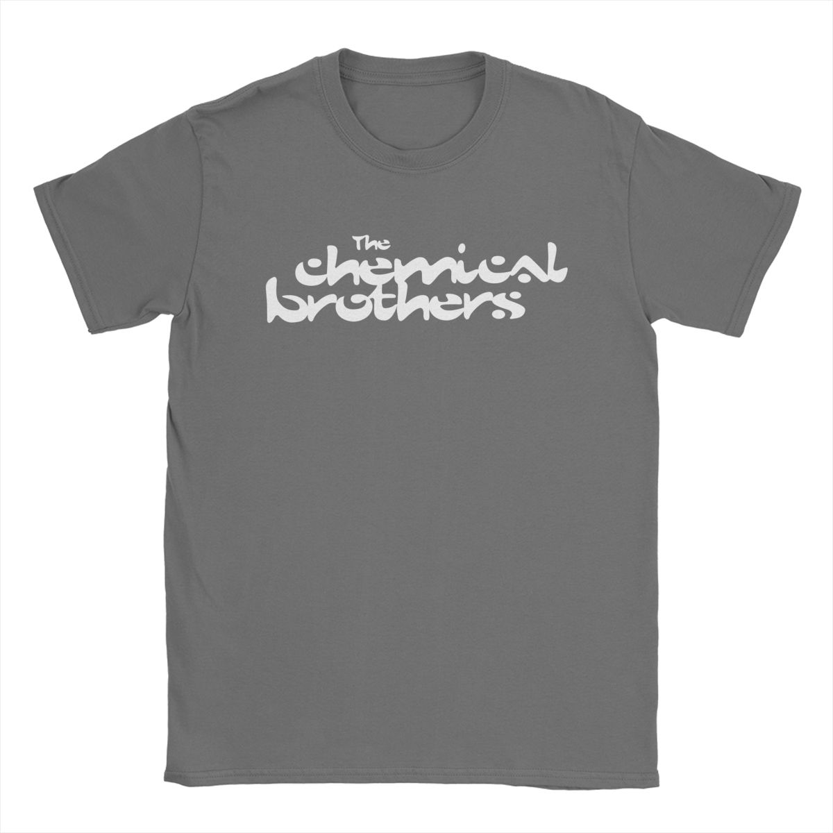 

Чоловічі футболки The Chemical Brothers Топи з чистої бавовни Смішні футболки з коротким рукавом та круглим вирізом Графічні футболки S