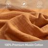 Newborn Muslin Swaddle: Soft, Breathable Blanket for Wrapping, Burping & Bathing - Perfect Baby Gift