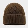 European and American fashion headgear autumn and winter core yarn couple ear protection knitted hat outdoor leisure shopping warm hat