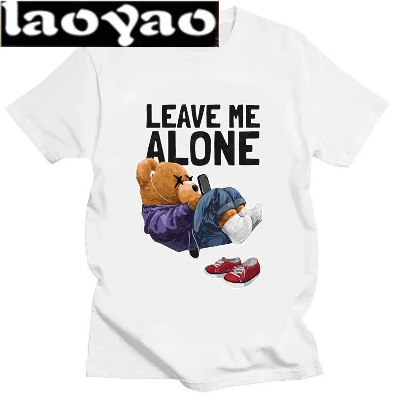 Tricou cu imprimeu cu ursuleț de pluș cu bani Tricou unisex pentru femei.