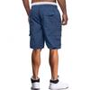 Men's Drawstring Belted Multi-pocket Cargo Shorts