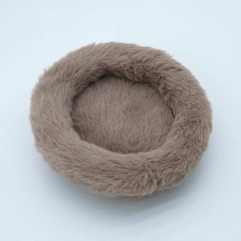 Round Hamster Nest Bed Keep Warm Sleeping Bed for Guinea Pigs Hedgehog Chinchilla Rabbit Small Animal Cage Bed Accessories