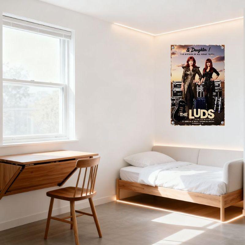 TV seriál Luds Kovový plechový znak Vintage plakát k filmu Road Trip Nástěnná dekorace pro domácí bar kavárnu klub pánský pokoj