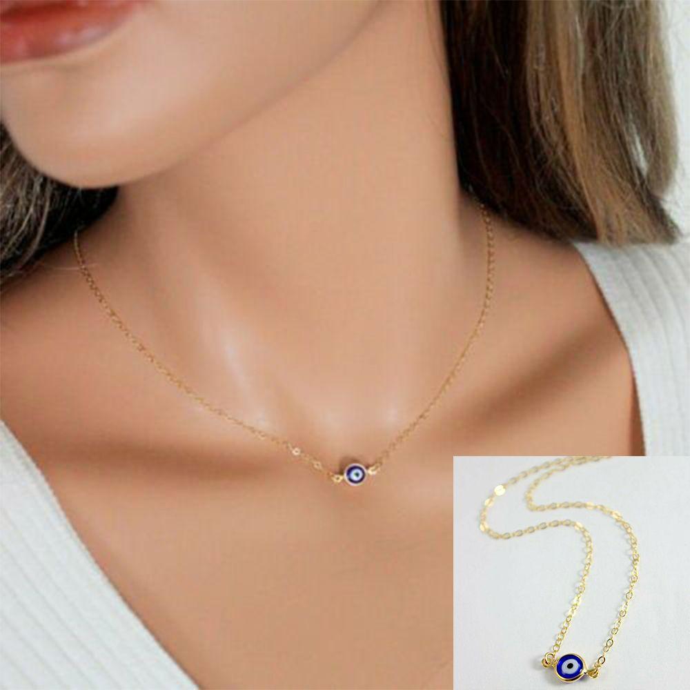 

Горячая Распродажа Модные Винтажные Ювелирные Изделия Ожерелье Сглаза Панк