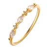 S925 Sterling Silver December Birthstone Marquise Ring - Women's European & American Style Fashion Index Finger Ring