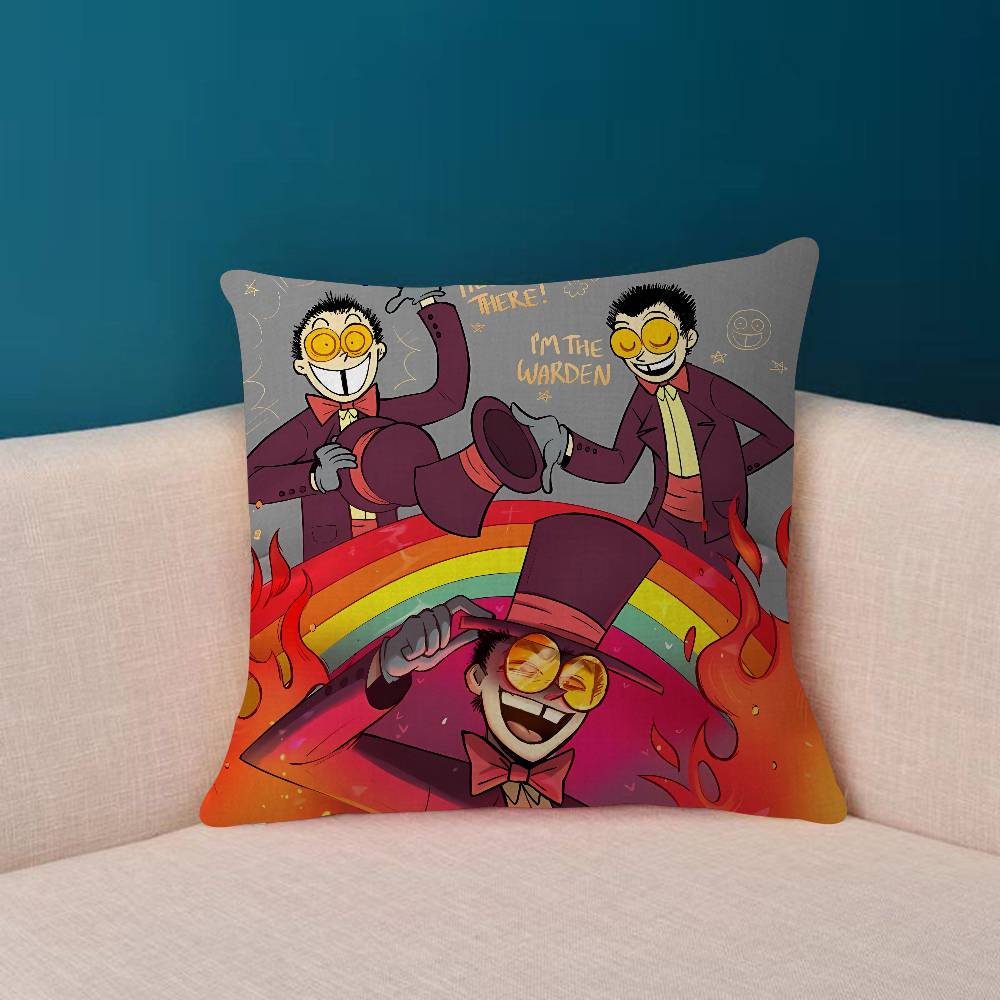 American S-Superjails Anime Cushion Cover Soft Decorative Square Cushion Covers 45x45cm Pillowcases For Sofa Couch Bedroom