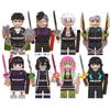Jeu de Briques de Construction Épée Nichirin Demon Slayer, Accessoire d'Arme Figurine Yoriichi, Nouveau Modèle d'Assemblage Train Infini