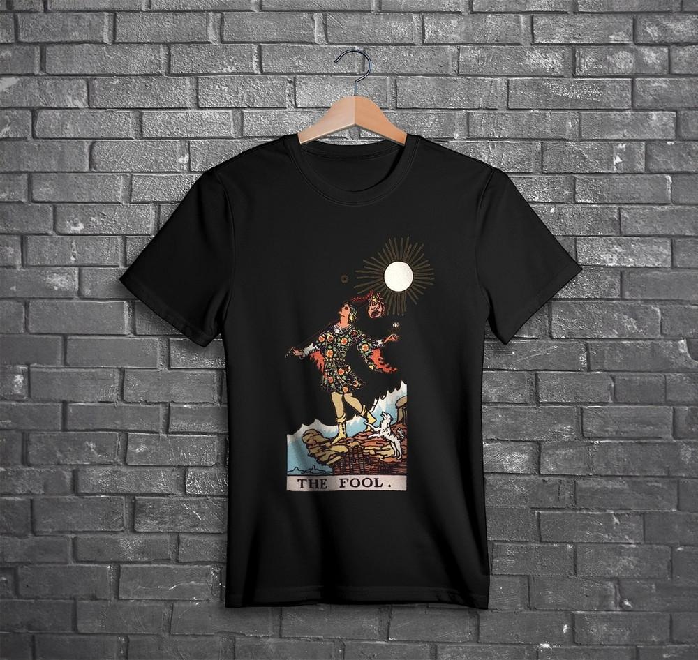 The Fool Tarot, the Fool Shirt, Tarot Shirt, Tarot Card Tshirt, Witchy T-Shirt,
