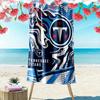 Tennessee Titans Print Beach Towel, Large Soft Quick Dry Towel for Beach Camping Swimming