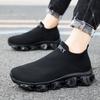 Breathable Casual Sports Shoes Large Size Women's Shoes Lazy Shoes Fly-woven Socks Shoes Children Light Soft Nesting Couple Shoes