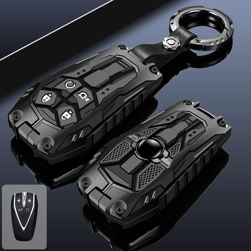 Zinc Alloy Car Key Case Cover For Changan Eado Unit Cs35Plus Cs55Plus Cs75Plus Smart Protected Keychains Interior Accessories