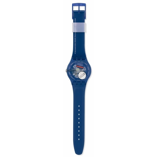 Swatch MIRO'S WOMEN & BIRD IN THE MOONLIGHT SO29Z136 Blue Watch