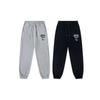 Spodnie dresowe Stussy z nadrukiem, jednokolorowe, z haftem z liter, polarowe, unisex