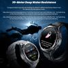 2025 Nuovo Smartwatch Sportivo GPS Uomo Schermo AMOLED HD 1,43 pollici Bussola Chiamata Bluetooth Frequenza Cardiaca Impermeabile smartwatch Per Android IOS