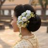 Tassel Thailand Flower Hairpin Sweet Wedding Bride Accessories Thai Hair Accessories  Headwear