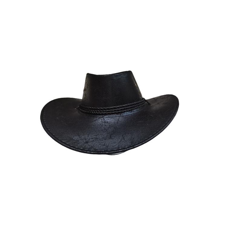 Retro Västerländsk Unisex Jeans Ridning Jazzhatt