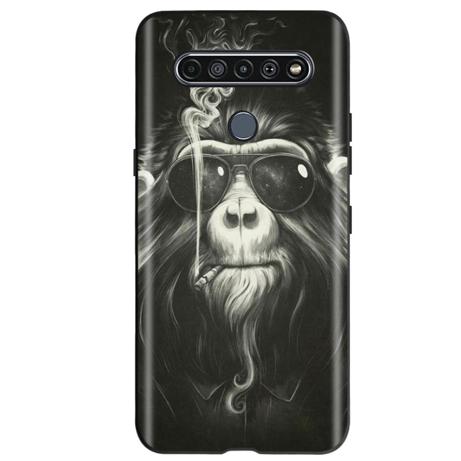 Per Custodia LG K51S 2020 Cover Carina Stampata con Farfalle Per LGK51S LM-K510 Custodia Morbida Per LG K41S LM-K410 Funda su LGK41S K 41S Bumper