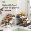 Adjustable 3-Tier Countertop Kitchen Spice Rack