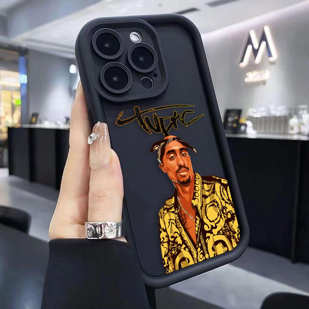 Hip Hop Tupac Shakur 2pac Cover Phone Case For HONOR 400 90 Lite 300 200 70 50 20 10i 9X 8X PRO 5G Silicone Case DIY Shell Funda