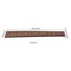 17 Frets 23 Inches Ukulele Rosewood Fretboard Fingerboard Ukulele DIY Accessory Parts for Stringed Ukulele Instruments