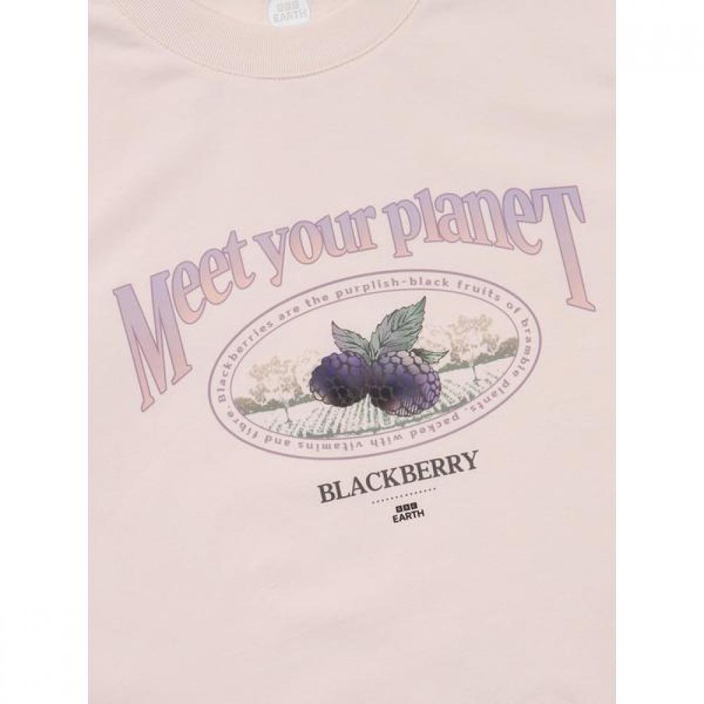 BBC EARTH Women S ShorT Sleeve T ShirT  lighT Pink 