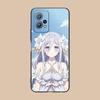 Date a Live Mio Takamiya Matte Mobile Phone Case for Huawei P60 P50 P40 P30 P20 P10 P9 P8 Pro Lite Plus Colorful Printing Cover