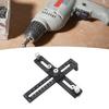 Cabinet Handle Template Tool Aluminium Alloy Punch Locator Drill Template   for Woodworking