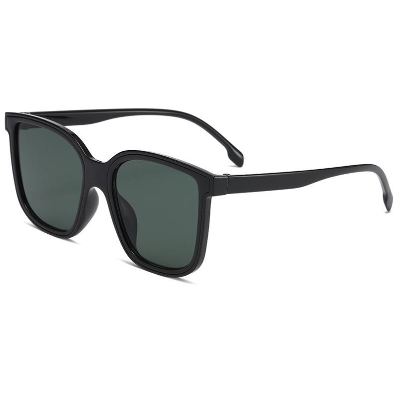 Korean Style Women's Trendy Square Frame Sunglasses 2023 - Large Frame Perfect for Selfies