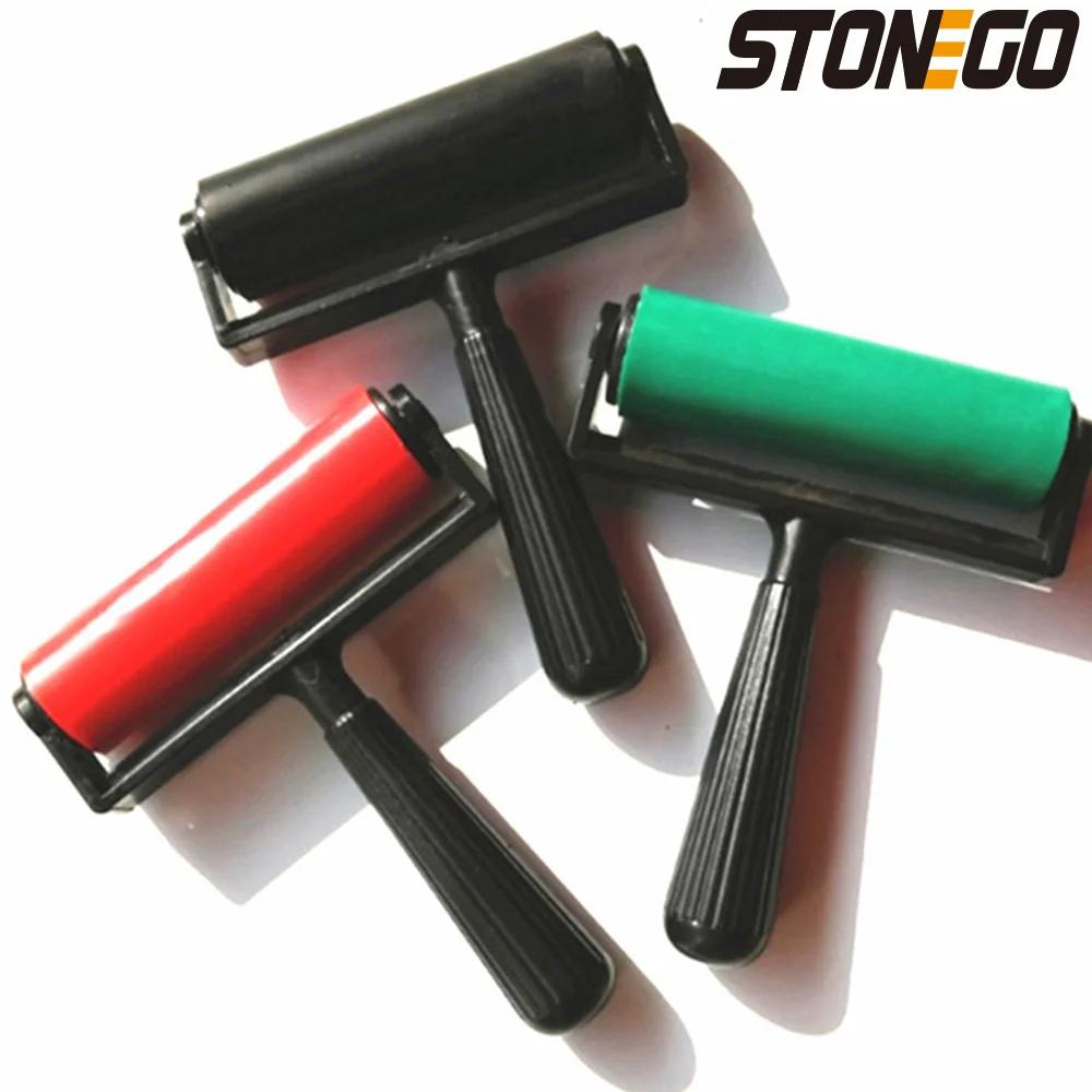 DIY Diamond Painting Tools Diamond Presses Printmaking Tools Oil Painting Roller Cylinder Rubber Cylinder Printmaking Ink Roller