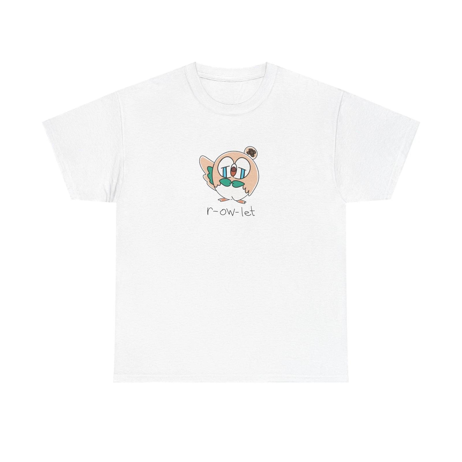 

R-Ow-Let 100% Cotton T-shirt Mens Tees Top 3XL