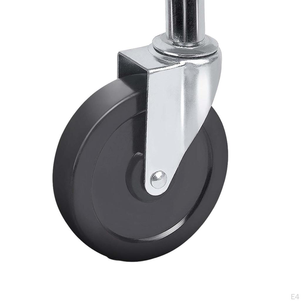 Fence Gate Wheel Caster Prevent from Dragging with Screws Swivel